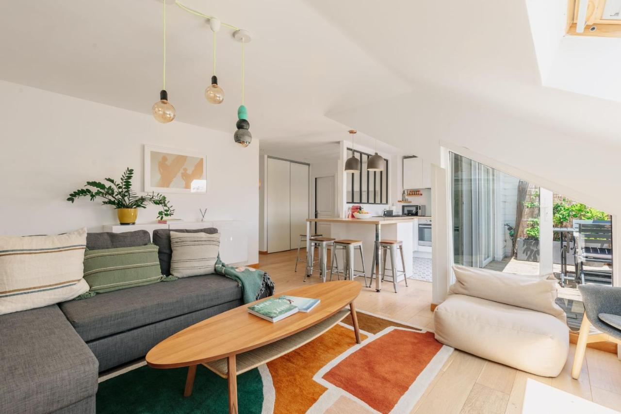 Little Bibi Terrace - Cote Des Basques And Private Garage Apartment Biarritz Bagian luar foto