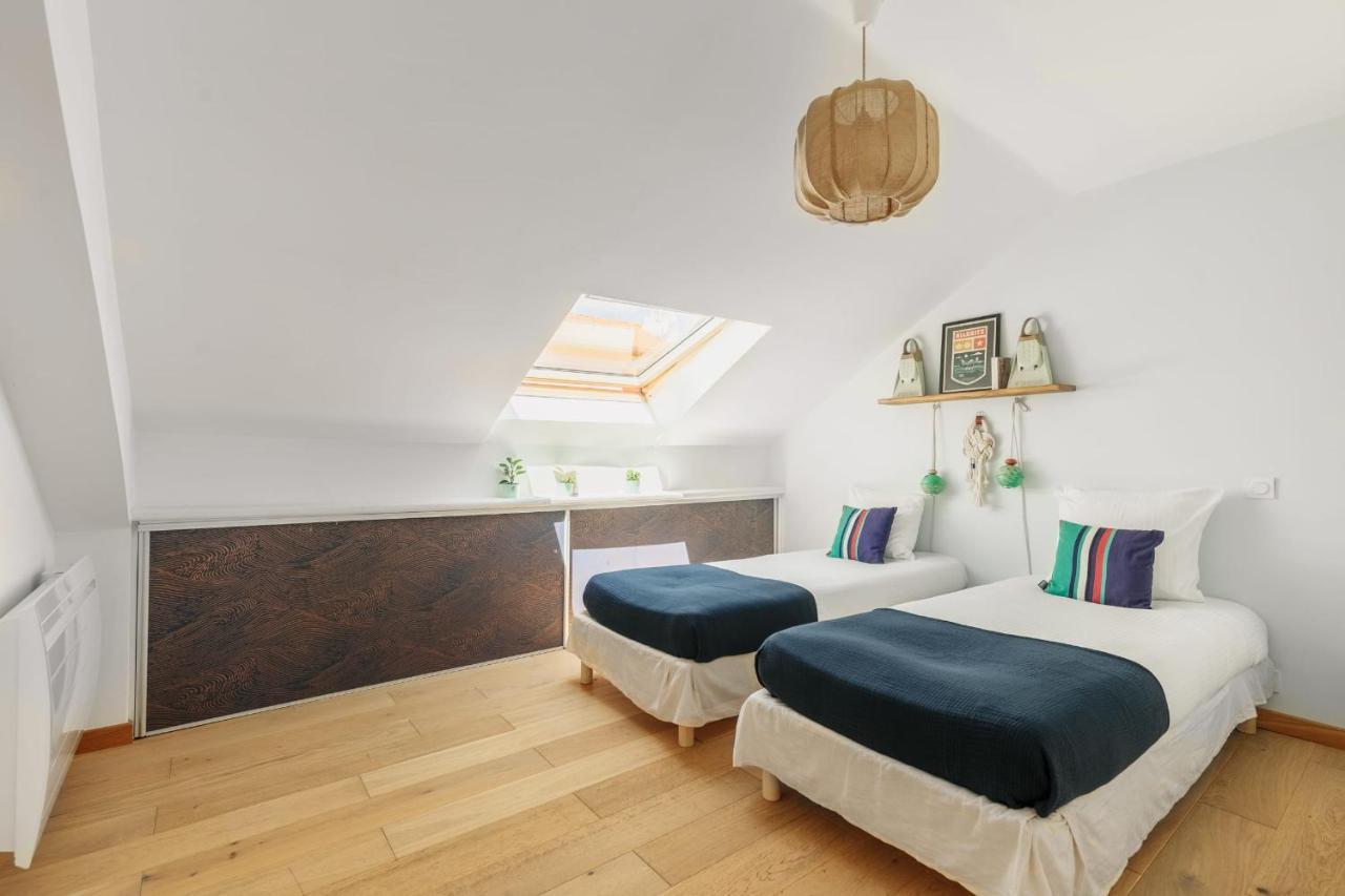 Little Bibi Terrace - Cote Des Basques And Private Garage Apartment Biarritz Bagian luar foto