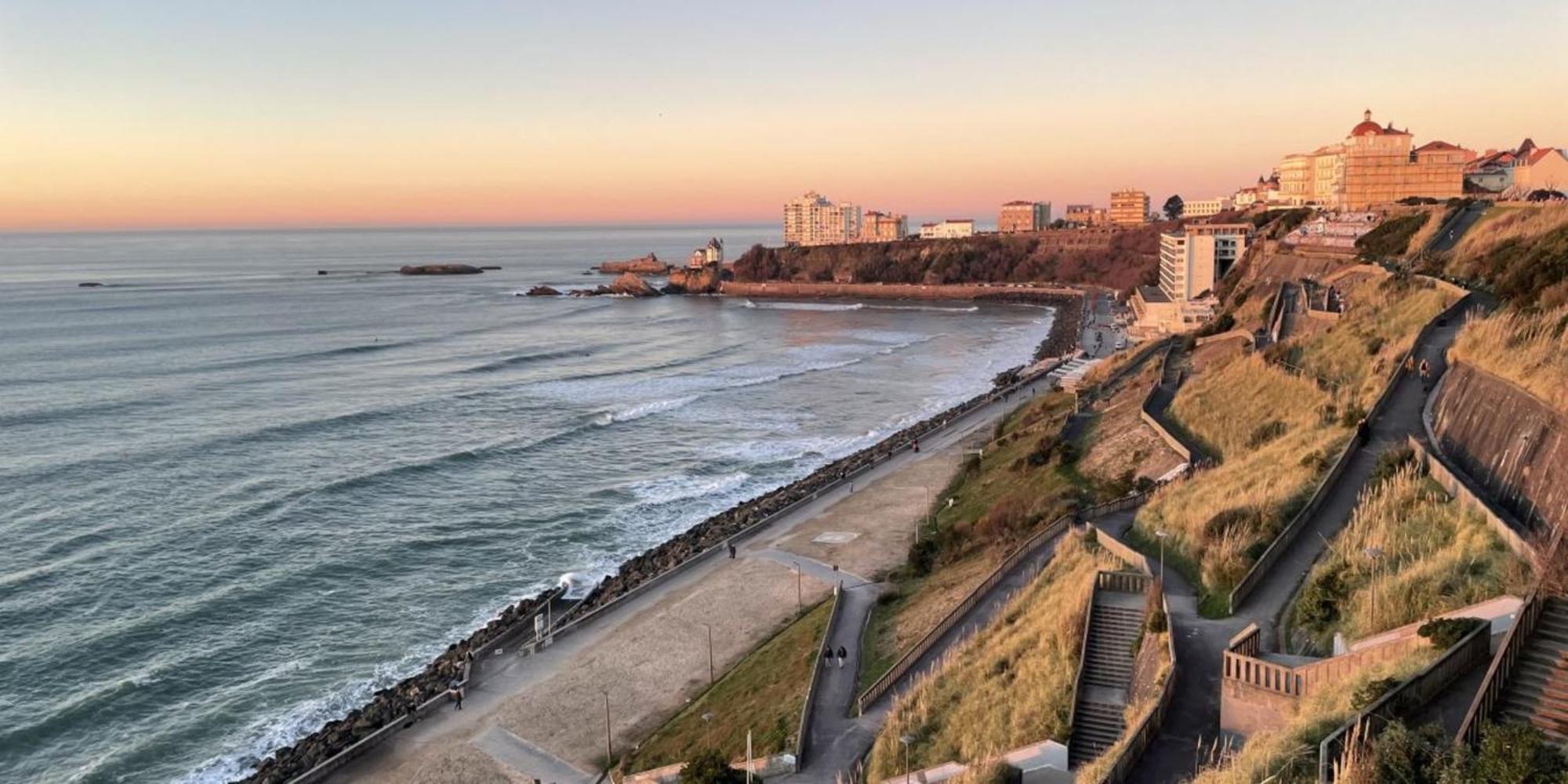 Little Bibi Terrace - Cote Des Basques And Private Garage Apartment Biarritz Bagian luar foto